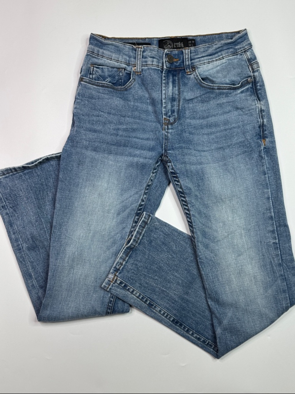 Seed & Sewn Jordan Reg Straight Jeans Size 28x32